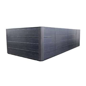 Produktbild 1 - Hanscraft Whirlpool Swim SPA Asgard - Grey Oak - Sterling Silver - HCSWIMSPAASGARD-GO-SS