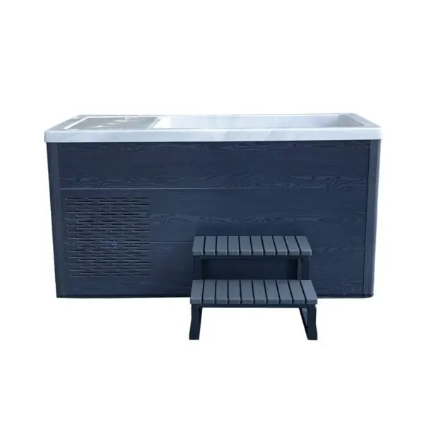 Produktbild 2 - Hanscraft Tauchbecken Cool Pool Pro - Grey Oak - Sterling Silver - HCCOOLPOOLPRO-GO-SS