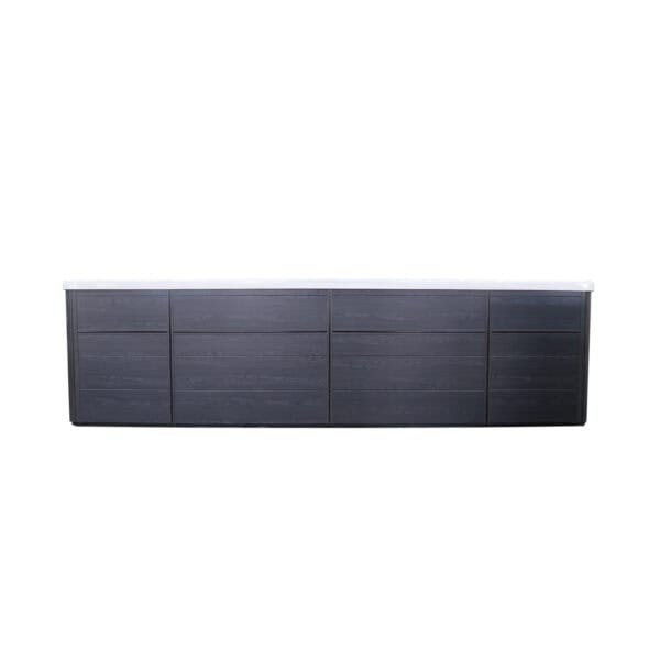 Produktbild 2 - Hanscraft Whirlpool Swim SPA Asgard - Grey Oak - Sterling Silver - HCSWIMSPAASGARD-GO-SS