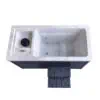 Produktbild 3 - Hanscraft Tauchbecken Cool Pool Pro - Grey Oak - Sterling Silver - HCCOOLPOOLPRO-GO-SS