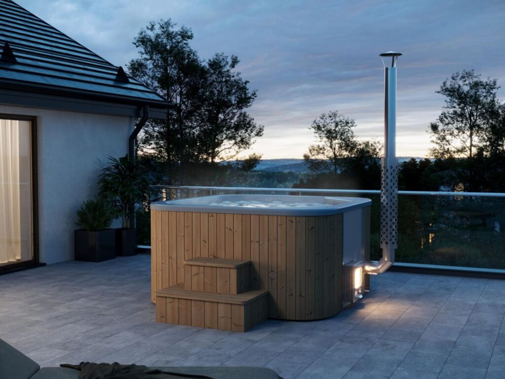 Galeriebild    Tuindeco Hot Tub Deluxe quadratisch     North SPA Galeriebild    Tuindeco Hot Tub Deluxe quadratisch