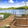 Galeriebild 1 - Tuindeco Hot Tub Thermo mit Innenofen - 8715815051995