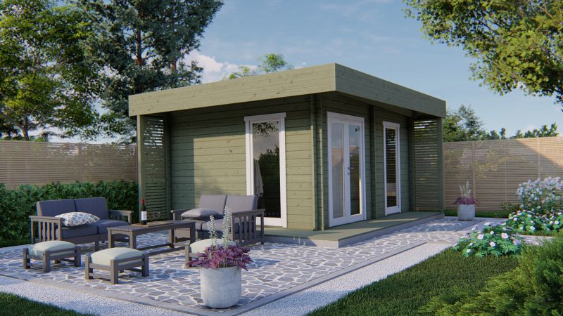 Galeriebild    Tuindeco Saunahaus Puolanka   