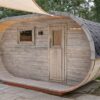 Galeriebild 2 - Tuindeco Sauna Oval - Fichtenholz - 8715815404197