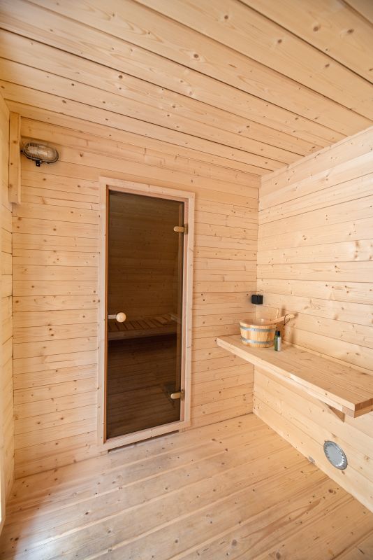 Galeriebild 3 - Tuindeco Sauna Oval - Fichtenholz - 8715815404197