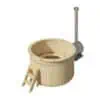Produktbild 1 - Tuindeco Hot Tub Basic mit Außenofen - 8715815406184