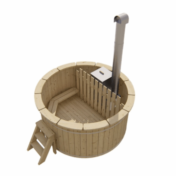 Produktbild 1 - Tuindeco Hot Tub Basic mit Innenofen - 8715815006254