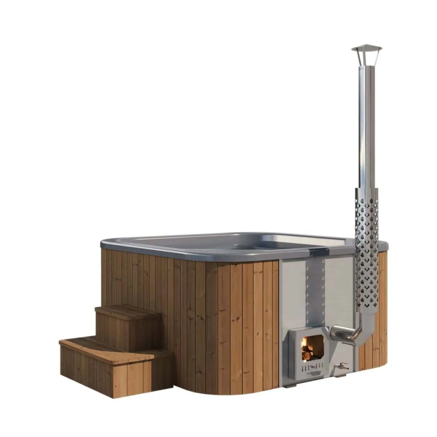 Produktbild    Tuindeco Hot Tub Deluxe quadratisch   