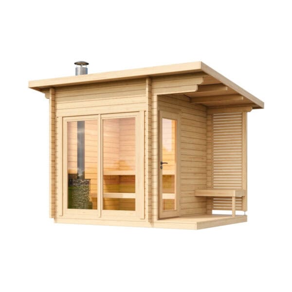 Produktbild 1 - Tuindeco Saunahaus Tampere S - 8715815413663