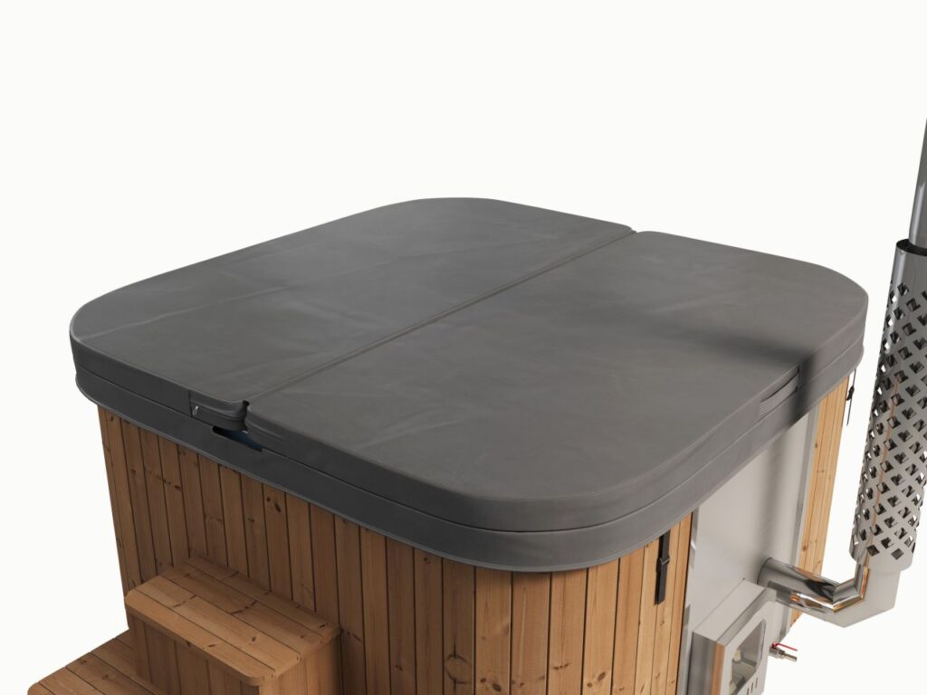 Produktbild    Tuindeco Hot Tub Deluxe quadratisch     North SPA Produktbild    Tuindeco Hot Tub Deluxe quadratisch