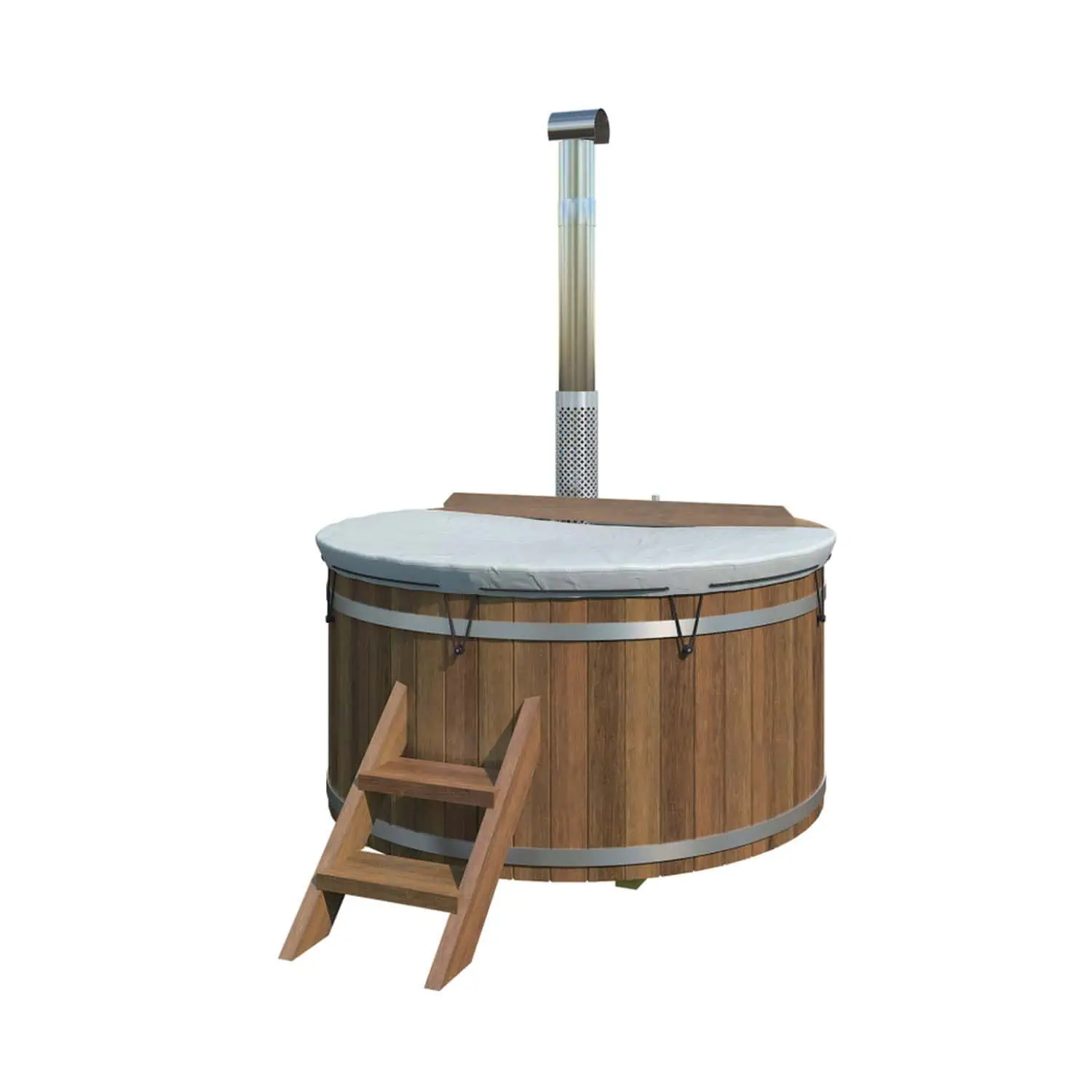 Produktbild 2 - Tuindeco Hot Tub Thermo mit Innenofen - 8715815051995