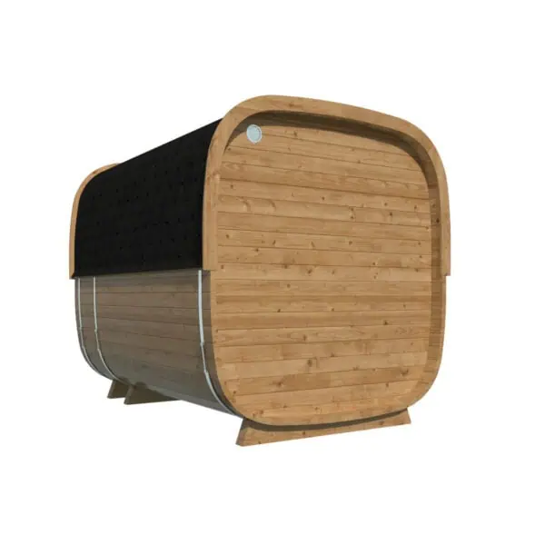 Produktbild 2 - Tuindeco Sauna Cube - Thermowood - Länge 286 cm - 8715815413885