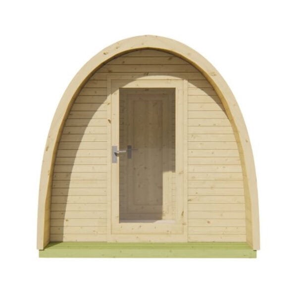 Produktbild 2 - Tuindeco Sauna POD mit 3 Räumen - Fichtenholz - Länge 480 cm - 8715815413908