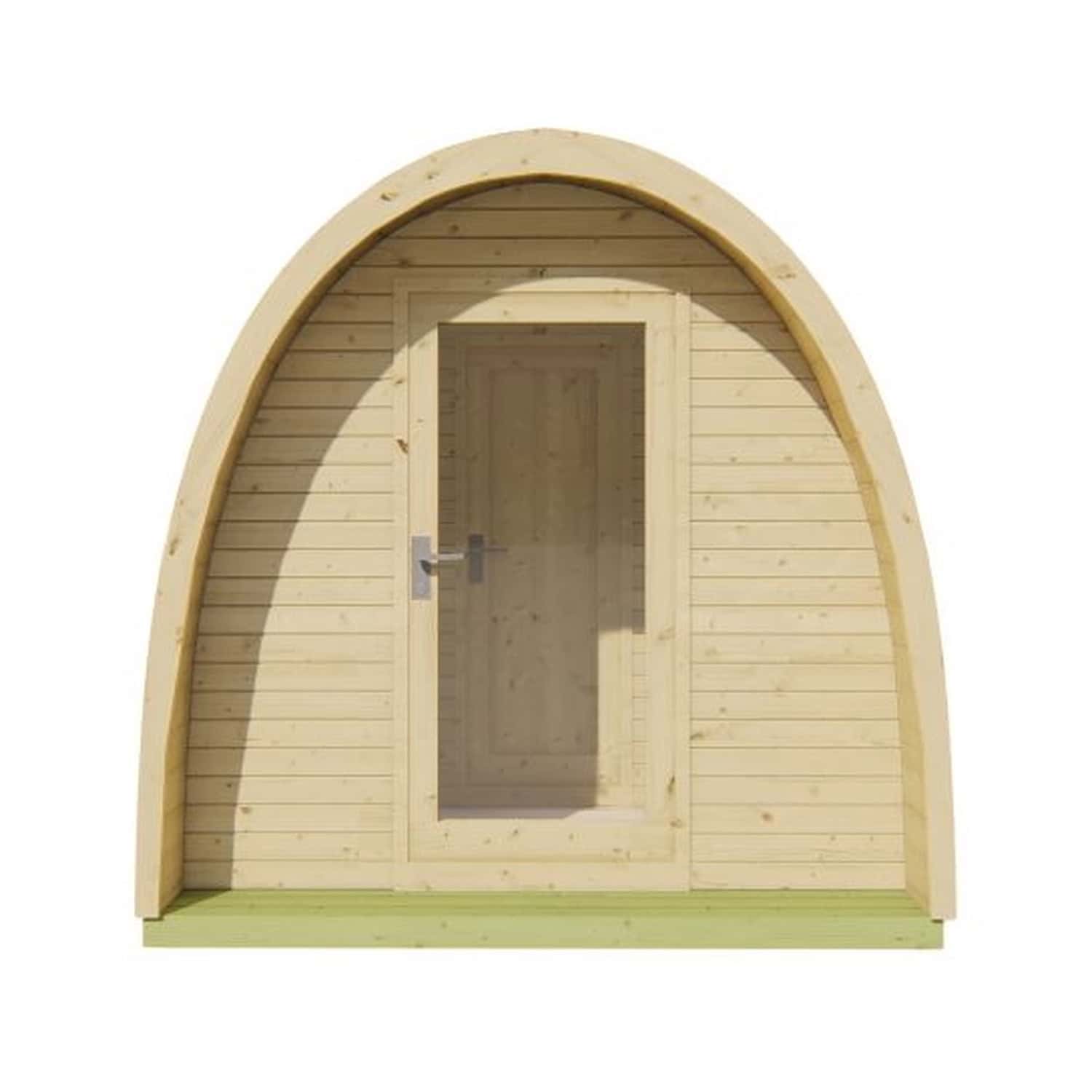 Produktbild 2 - Tuindeco Sauna POD mit 3 Räumen - Fichtenholz - Länge 480 cm - 8715815413908