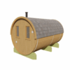 Produktbild 2 - Tuindeco Saunafass mit Umkleidekabine - Thermowood - Länge 350 cm - 8715815031829