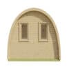 Produktbild 3 - Tuindeco Sauna POD mit Umkleidekabine - Fichtenholz - Länge 396 cm - 8715815413892
