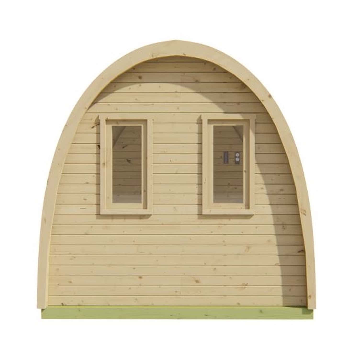 Produktbild 3 - Tuindeco Sauna POD mit Umkleidekabine - Fichtenholz - Länge 396 cm - 8715815413892 Produktbild 3 - Tuindeco Sauna POD mit Umkleidekabine - Fichtenholz - Länge 396 cm - 8715815413892