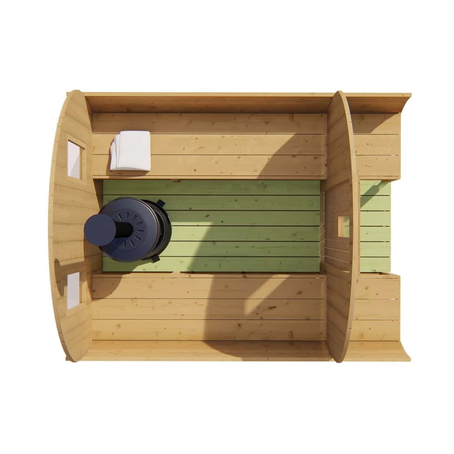 Produktbild 3 - Tuindeco Saunafass - Thermowood - Länge 250 cm - 8715815031805