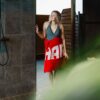 Galeriebild 3 - Harvia Handtuch 70 x 140 cm rot - 6417659033237