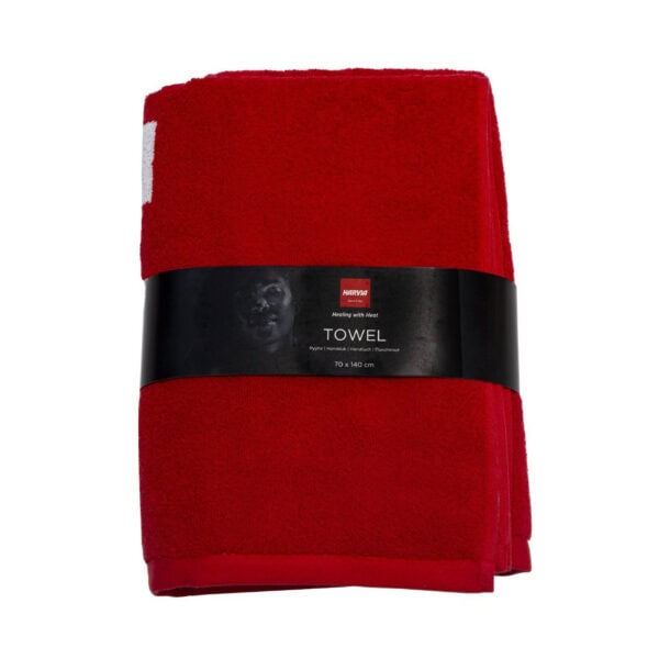 Produktbild 1 - Harvia Handtuch 70 x 140 cm rot - 6417659033237