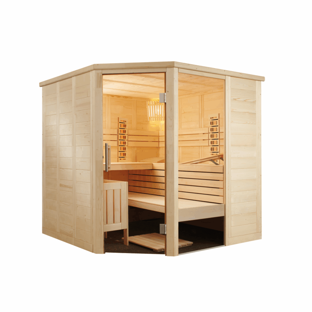 Produktbild    Tuindeco Innensauna Alaska Corner Infra   P