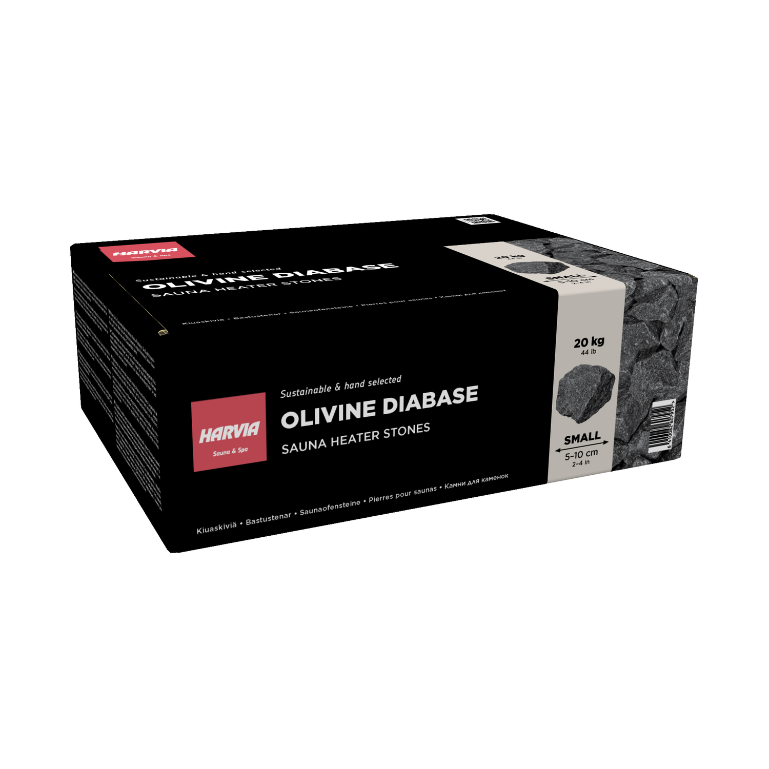 Produktbild 2 - Harvia Saunaofensteine Bruchstein 20 kg 5-10 cm - 6410082607952 Produktbild 2 - Harvia Saunaofensteine Bruchstein 20 kg 5-10 cm - 6410082607952