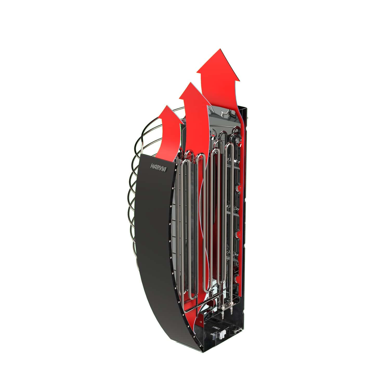 Produktbild 3 - Harvia Elektrosaunaofen Spirit 6 kW - 6417659032599