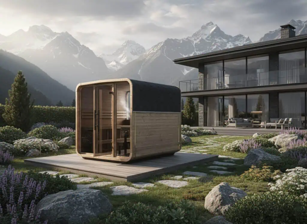 Galeriebild    Hanscraft Sauna QUADRA XL   XL