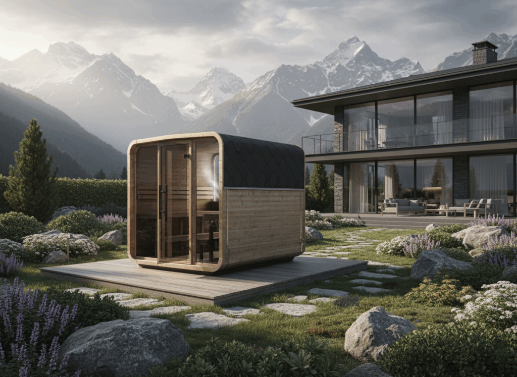 Galeriebild Hanscraft Sauna QUADRA XL XL North SPA Galeriebild Hanscraft Sauna QUADRA XL XL