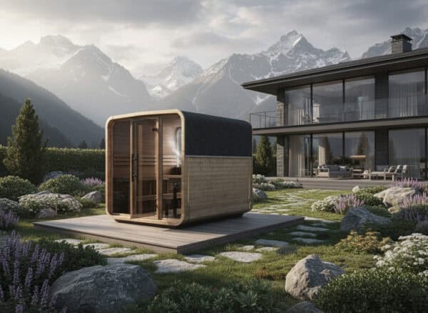 Galeriebild 6 - Hanscraft Sauna QUADRA XL - 134401XL