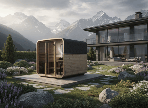 Galeriebild 6 - Hanscraft Sauna QUADRA XL - 134401XL