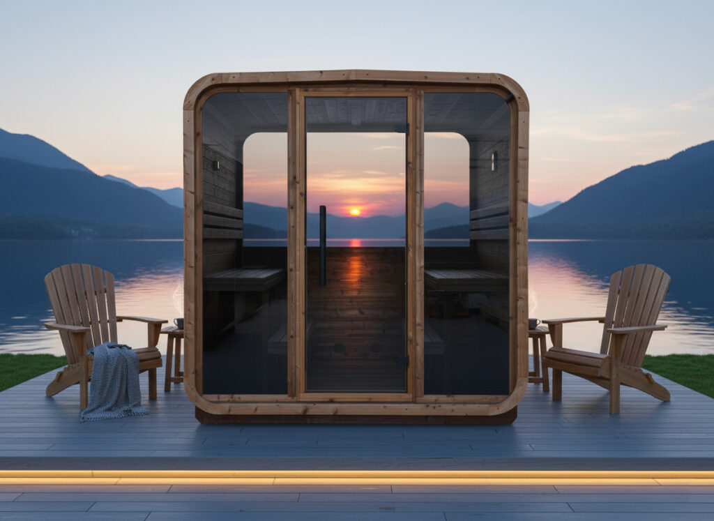 Galeriebild Hanscraft Sauna QUADRA XL XL North SPA Galeriebild Hanscraft Sauna QUADRA XL XL