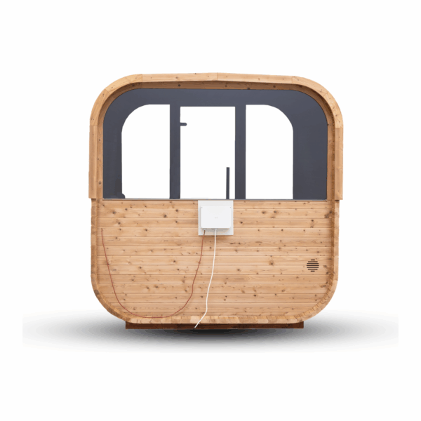 Produktbild 3 - Hanscraft Sauna QUADRA XL 12 Glaswand - 134401XL