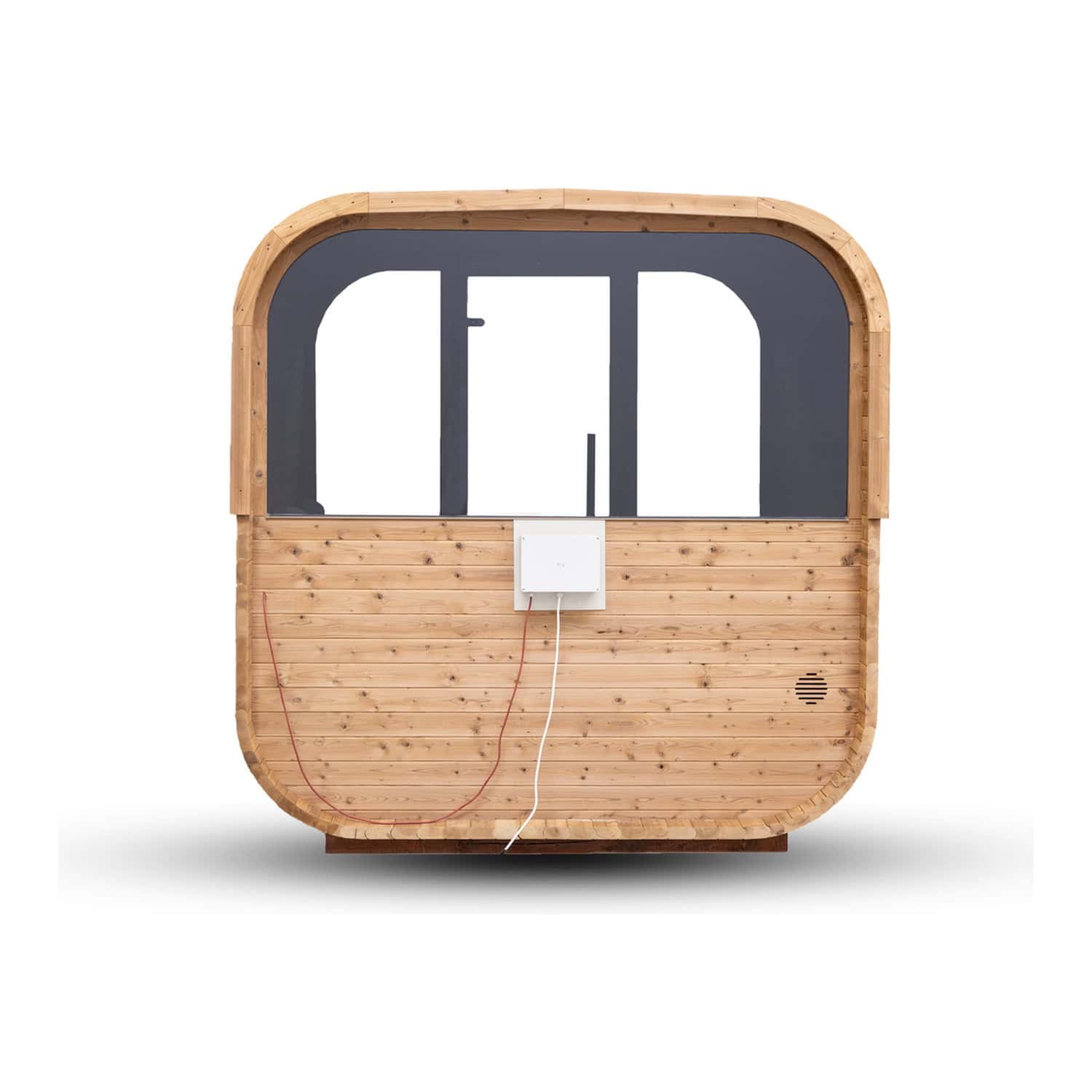 Produktbild 3 - Hanscraft Sauna QUADRA XL 12 Glaswand - 134401XL