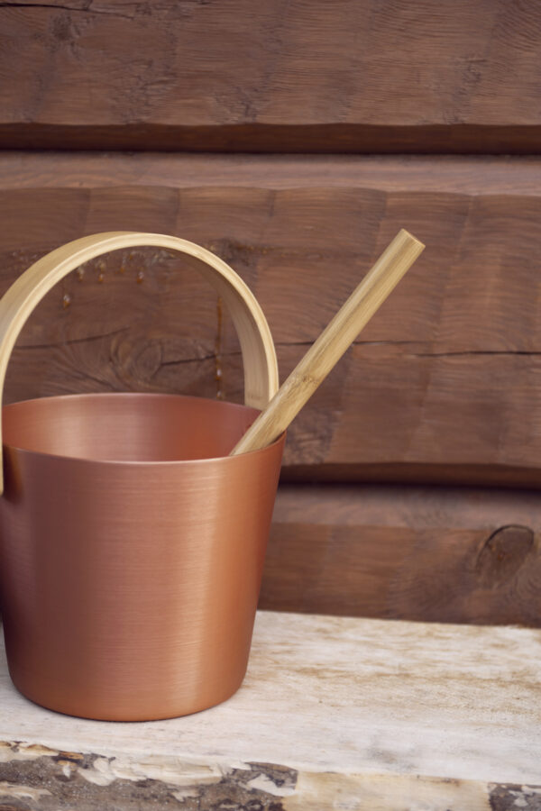 Galeriebild 2 - Rento Set Saunakübel und Schöpfkelle Kupfer Aluminium - RT-kk-ku Galeriebild 2 - Rento Set Saunakübel und Schöpfkelle Kupfer Aluminium - RT-kk-ku