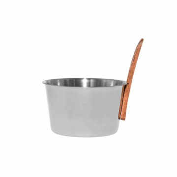 Produktbild     Living Kollektion Saunakübel Stahl  l   