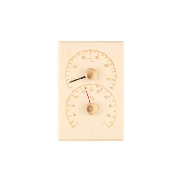 Produktbild 1 - 4 Living-Kollektion Saunathermometer Hygrometer Kiefer - 6410413192089 Produktbild 1 - 4 Living-Kollektion Saunathermometer Hygrometer Kiefer - 6410413192089