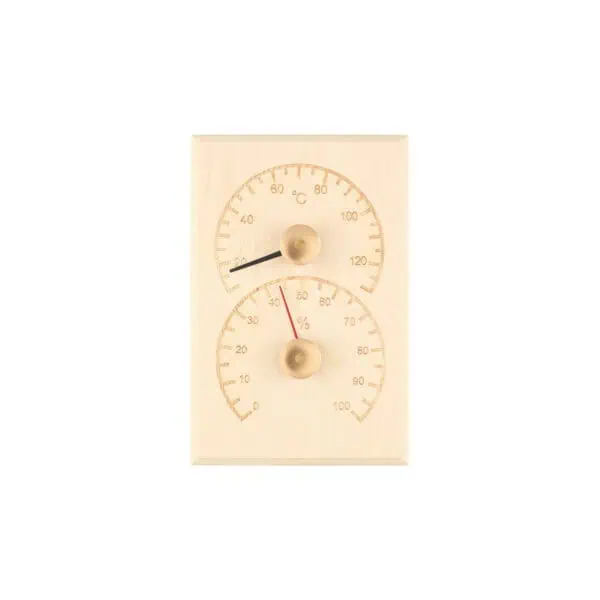 Produktbild 1 - 4 Living-Kollektion Saunathermometer Hygrometer Kiefer - 6410413192089 Produktbild 1 - 4 Living-Kollektion Saunathermometer Hygrometer Kiefer - 6410413192089