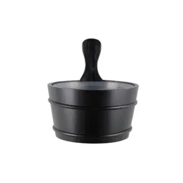 Produktbild     Living Kollektion Saunakübel Kiefer schwarz   