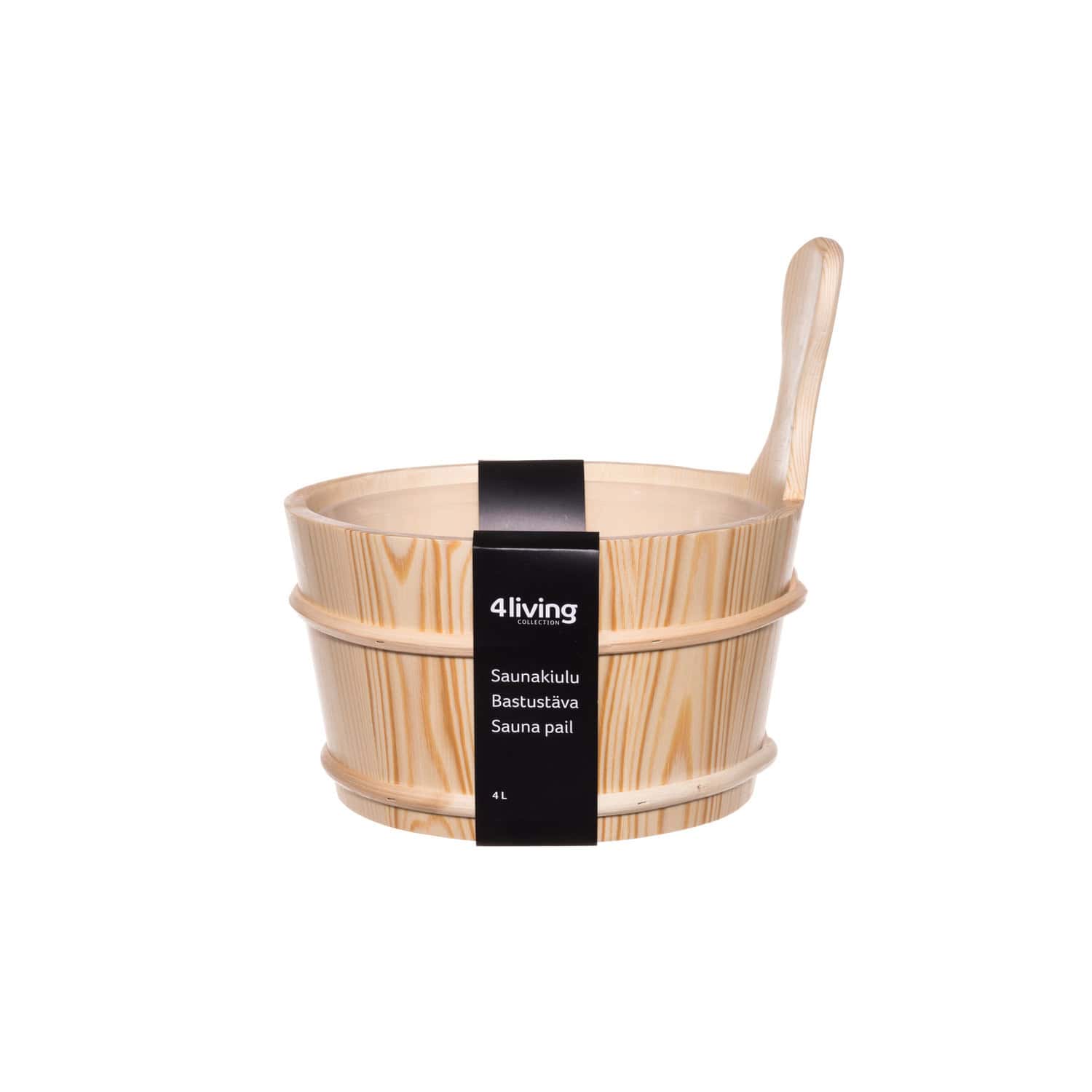 Produktbild 4 - 4 Living-Kollektion Saunakübel Fichte 4 l - 6410413191921 Produktbild 4 - 4 Living-Kollektion Saunakübel Fichte 4 l - 6410413191921